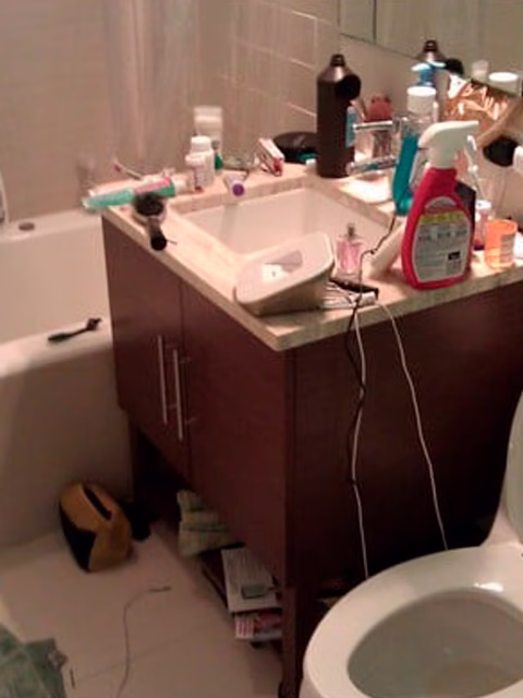 Bathroom Before Image